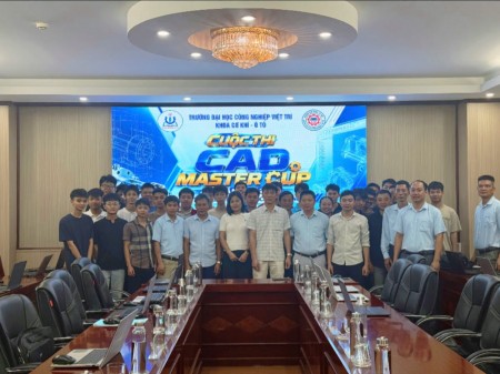 Khoa Cơ khí – Ô tô khai mạc cuộc thi “CAD Master Cup – lần thứ II”